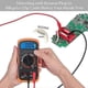 thumbnail image 5 of Xl830l Digital Multimeter 2000 Counts Mini Multimeter Battery Tester Current Voltage Ac Dc Resistance Buzzer Transistor Npn Pnp Voltmeter Ammeter With, 5 of 5
