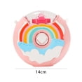 thumbnail image 2 of Hervidor deportivo de paja de 380ml, taza de arcoíris con forma de Donut para el hogar y la Oficina, 2 of 8