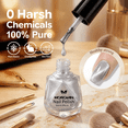 thumbnail image 6 of Morovan 6-Color Cat Eye Nail Polish Set with Base & Top Coat, Quick Dry Mooncat Glitter Holographic Polish in Gold Silver Purple & More, DIY Salon Manicure Kit at Home, 6 of 9