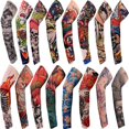 thumbnail image 3 of 1Pc Tattoo Arm Sleeves Running UV Protection Arm Sleeves Summer Cooling Arm Sleeves Flower Arm Sleeves Sun Protection Arm Cover 9, 3 of 6