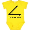 thumbnail image 3 of Inktastic I'm Acute Baby Funny Math Pun Boys or Girls Baby Bodysuit, 3 of 5