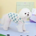 thumbnail image 5 of vnanda Pet Clothes for Dogs Pet Clothes Fashionable Checkerboard Pattern Winter Dog Vest Soft Pet Plush Jacket Coat Pet Supplies Trendy Dog Clothing, 5 of 8