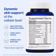 Clear Skin Supplement with Zinc, DIM & Probiotics, 3-in-1 Formula with Hyaluronic Acid, Niacinamide & Vitamins, Dietary Supplement, 120 Capsules