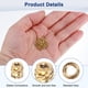 thumbnail image 2 of Uxcell 100-Pack Insertos Roscados - Tuercas de Inserción de Latón M1 x 2mm 2mm OD, 2 of 6
