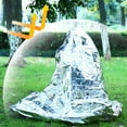 thumbnail image 7 of YUVA 82x63in Emergency Survival Blanket, Ultralight Reflective Cold Insulation Mat for Outdoor Rescue & Camping, 7 of 7