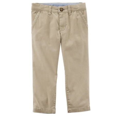 Carter's - Carter's Baby Boys' Chino Pants - Khaki - Walmart.com
