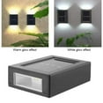 thumbnail image 3 of Advancent Luz de pared con energía Solar desmontable IP65 impermeable interior exterior hogar dormitorio cocina patio puerta lámpara decorativa Iluminación y accesorios Iluminación blanca Advancent HA064932-01B, 3 of 6