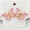 Pink, variant on Teens Female Butterfly Hairpin, Hair Clips Flat Duck Mouth Slip Hairdressing Hair Accessories for Wedding Short Hair Styling - Pink
