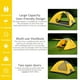 thumbnail image 2 of Carpa GEERTOP para 4 personas, 4 estaciones, impermeable y ligera, 2 of 8