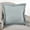 Blue-grey, variant on Fennco Styles 20-inch Flanged Linen Down Filled Throw Pillow, 4 Colors