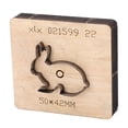 thumbnail image 2 of Leather Metal Cutting Die Rabbit Shape Alloy Steel DIY Punch Cut Mold Art Craft Accessories, 2 of 14
