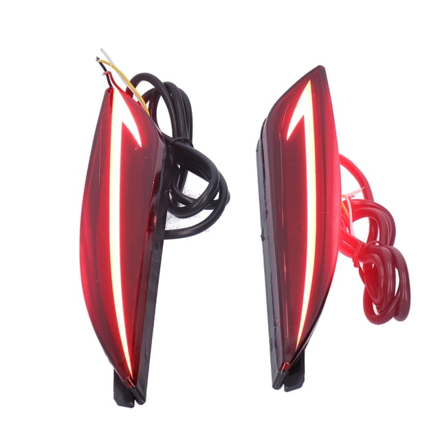 2 luces LED para parachoques trasero, luz de freno, intermitentes, compatibles con Hyundai Sonata 2010-2015
