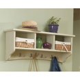 thumbnail image 6 of Shaker Cottage Storage Coat Hook with Bench Set, Sand, 6 of 7