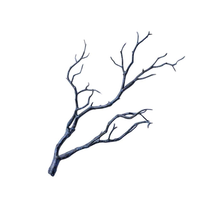 mmirethe 3pcs Large Wedding Decoration Branch Simulation Plastic Dried Tree Branches Artificial Fake Foliage Plant