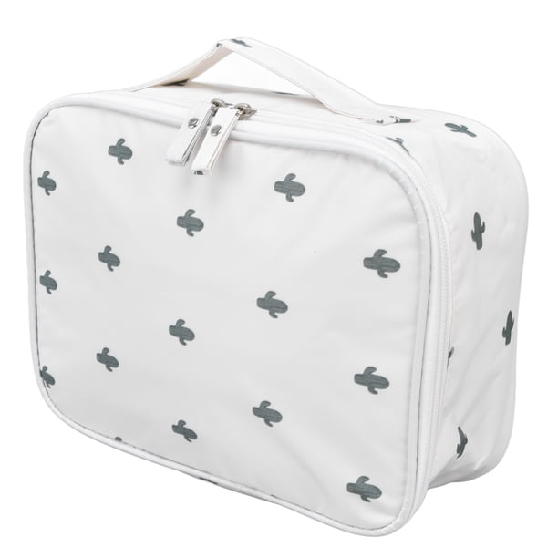 Bolsa De Tocador De Vije Organizador De Artículos De Tocador Bolsas Cosméticas Bolet Hecha De Nylon Impermeable De Gran Capacidad Portátil Para Cepillos De MaquillaJe Para El