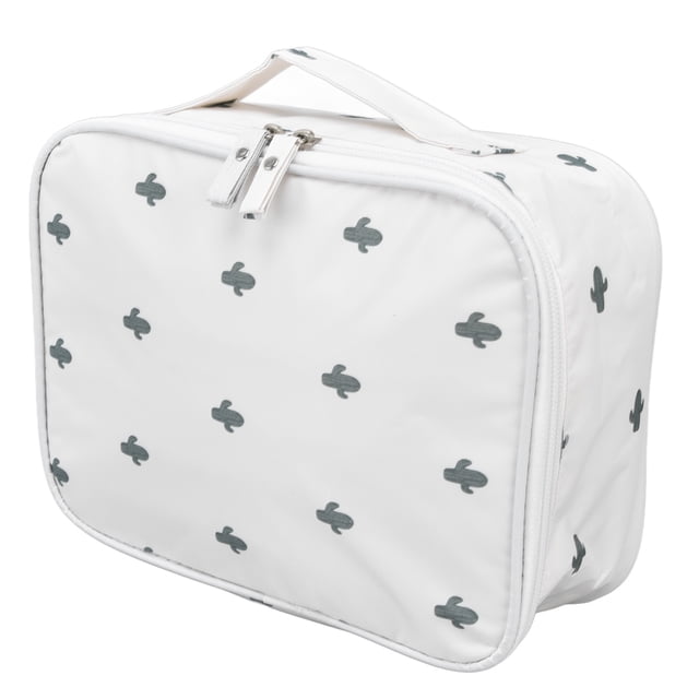 Neceser de viaje, neceser duradero impermeable para mujer, neceser de viaje, bolsa de cosméticos, características de vanguardia Jadeshay A