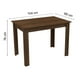 thumbnail image 2 of Mesa de Comedor Madesa Rectangular Tapa de Madera 5258B - Marrón, 2 of 4