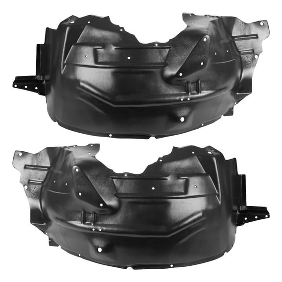 TRQ Front Inner Fender Liner Set Fits 2004-2005 Ford F-250 F-350 Super Duty BDA15656