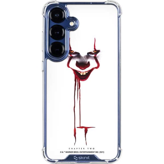 Skinit Warner Bros IT Volume 2 Pennywise Bloody Galaxy S25 Clear Case