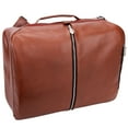 thumbnail image 2 of McKlein U Series, EAST SIDE , Pebble Grain Calfskin Leather 17" Leather, 2-in-1, Laptop & Tablet, Convertible Travel Backpack & Cross-Body, Brown (18874), 2 of 10