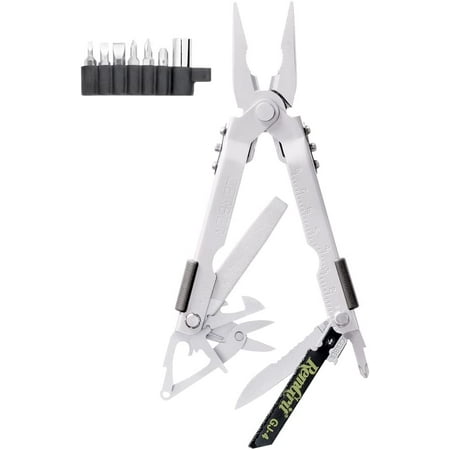 

ZXNYH MP600 Pro Scout Needle Nose Pliers Multitool Multi-Plier Needle Nose Stainless with Tool Kit [07564]