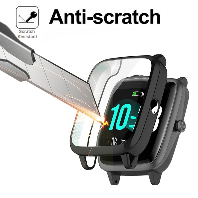 Protector de pantalla de TPU Estuche de reloj todo incluido Estuche blando para Id205l Willful Sw021 Tmvgtek Para estrenar