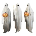 thumbnail image 2 of ‌Halloween Window Clings - 3PCS Reusable Ghost Stickers for Windows,Walls,Glass,Mirrors | Spooky PVC Decals,Indoor Outdoor Party Decor, 2 of 6