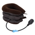 thumbnail image 1 of Cervical Neck Traction Device, Neck Decompression Neck Support Brace Stretcher  for Working Blue,Coffee, 1 of 7