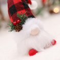thumbnail image 6 of Christmas Glowing Santa Claus Gnomes Plush, Handmade Swedish Tomte Scandinavian Figurine Nordic Gnome Plush Ornament, 6 of 8