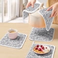 thumbnail image 5 of Blue Floral Pot Holders for Kitchen Heatproof Potholder, 4 Pack Farmhouse Vintage Flower Leaf Botanical Hot Pads Multipurpose Oven Pads Cloth Potholders Trivet for Cooking and Baking, 5 of 8
