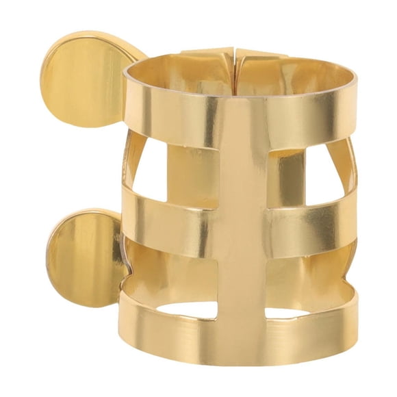 Abrazadera para Boquilla de Saxofón Alto, Piezas Metálicas, Accesorio de Abrazadera para Saxofón para Profesores de Música Y Aficionados Al Saxofón.