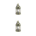 thumbnail image 1 of Inteprter Decoración del hogar mano de obra dulce regalo luz calcomanía estilo europeo exquisita decoración de vacaciones suministros eléctricos para Oro negro 2piezas Inteprter CBP445729, 1 of 6