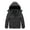 Grey, variant on KVE Boy's Hooded Winter Coat Warm Puffer Jacket Thicken Quilted Coat with Removable Hood Navy 14-16