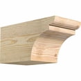 thumbnail image 2 of Ekena Millwork RFT06X06X12YOR00RDF Yorktown Rough Sawn Rustic Wood Rafter Tails' 6"W x 6"H x 12"L, Douglas Fir, 2 of 4