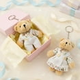 thumbnail image 6 of allydrew Country Floral Plush Stuffed Animal Doll Keychain Bag Charm (Set of 2), Bear Couple, 6 of 6