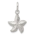 thumbnail image 1 of Sterling Silver Polished Starfish Charm, 1 of 2