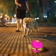 thumbnail image 4 of Doggy Disc Flying Saucer Toy for Dogs Interactive Light Up Pet Durable Play Outdoor Indoor, 4 of 4