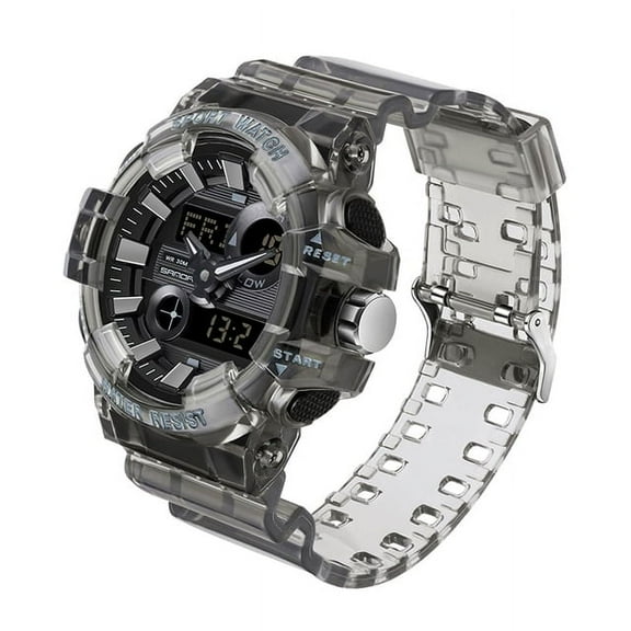 Explojoy Men's Military Sports Watch – Waterproof Quartz Digital Wristwatch with Dual Display & Tactical Design