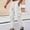 A05-White, variant on Zysthvn Cotton Work Cargo Pants for Men Hiking Outdoor Fall Men's Pants Solid Elastic Waist Joggers with Pockets Trousers