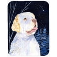 thumbnail image 1 of Carolines Treasures SS8356LCB Starry Night Clumber Spaniel Glass Cutting Board- Large, 1 of 1