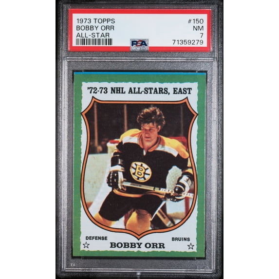 1973 Topps Bobby Orr #150 All Star PSA 7