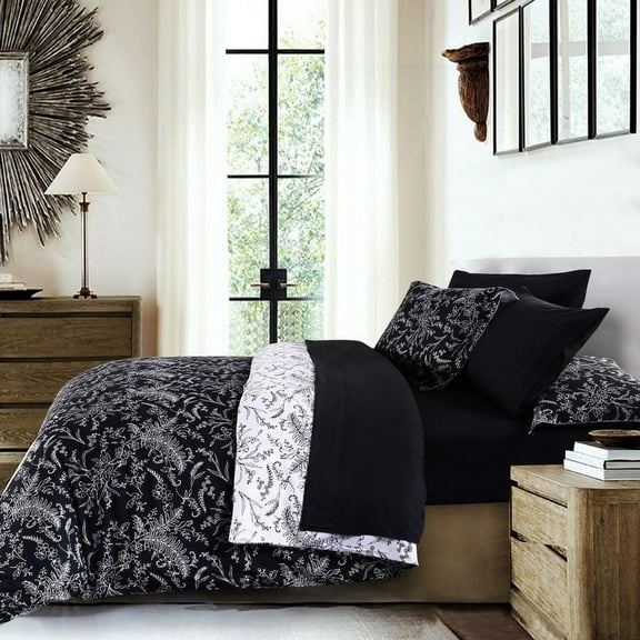 Elegant and Chic Winter Brush Reversible Soft 3-Piece Duvet Cover Set by Southshore Fine Linens
