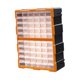 thumbnail image 5 of Cajonera organizadora multiusos para maquillaje, juguetes, tornillos y manualidades Cajonera naranja de 60 cajones, 5 of 9