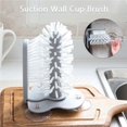 thumbnail image 1 of Billuyoard Creativo ventosa montaje en pared taza cepillo botellas fregadero cocina de 2 en 1 taza depurador vino cristalería cepillo Suministros de limpieza para el hogar Billuyoard HA021467-00, 1 of 5