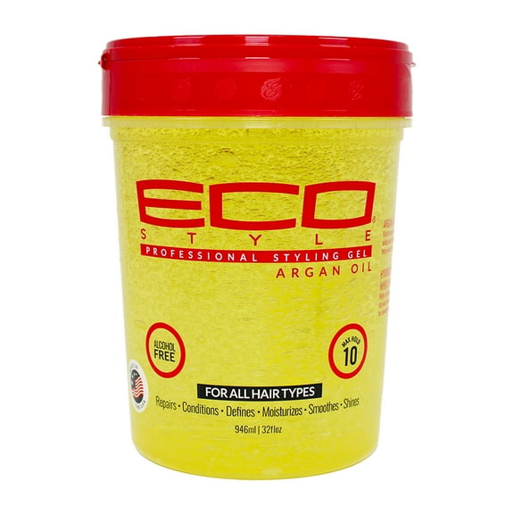 Eco Styler Max Hold 10 Argan Oil Professional Styling Gel, 32 fl oz