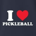 thumbnail image 3 of Wild Bobby I Heart Pickleball Classic I Love Pickle Ball Sports Unisex Hoodie Sweatshirt, 3 of 6