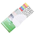 thumbnail image 3 of LOVIVER a6 pockets envelopes clear Planner Stickers .7cmx12.9cm Green, 3 of 6