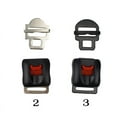 thumbnail image 3 of Yesfashion Motorcycle Helmet Buckles Bicycle Helmet Buckles Motor Bike Helmet Chin Strap Flexible Clip, 3 of 8