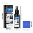 thumbnail image 3 of Binmer 100ml Adhesive Remover For Car Glass Car Paint Adhesive Stickers Adhesive Remover, 3 of 9