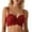 Red, variant on Women's Floral Lace Balconette Bra Unlined Caged Underwire Comfortable Support Everyday Wear